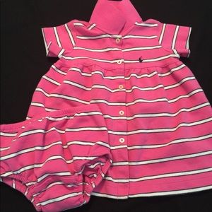 Ralph Lauren Striped Polo Dress